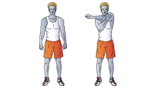 Cross-Body Lower Back Stretch